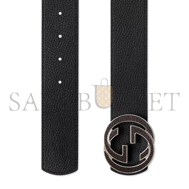 GUCCI REVERSIBLE BELT WITH INTERLOCKING G BUCKLE 812273 GUCCI REVERSIBLE BELT WITH INTERLOCKING G BUCKLE 812273